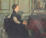 Edouard Manet Mme Manet at the Piano (mk40) oil